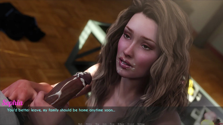 Porngame201: 妻であり継母、本当にソフィアは大きなチンコで欲望を抑えられない