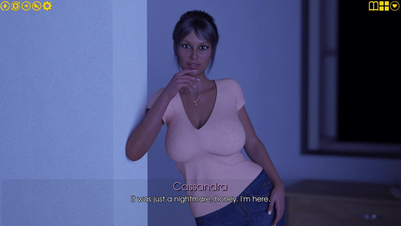 3D Cartoon Porn: My Pleasure 39 - Lori &amp; Julian 69 Oral Sex at Midnight Sofa