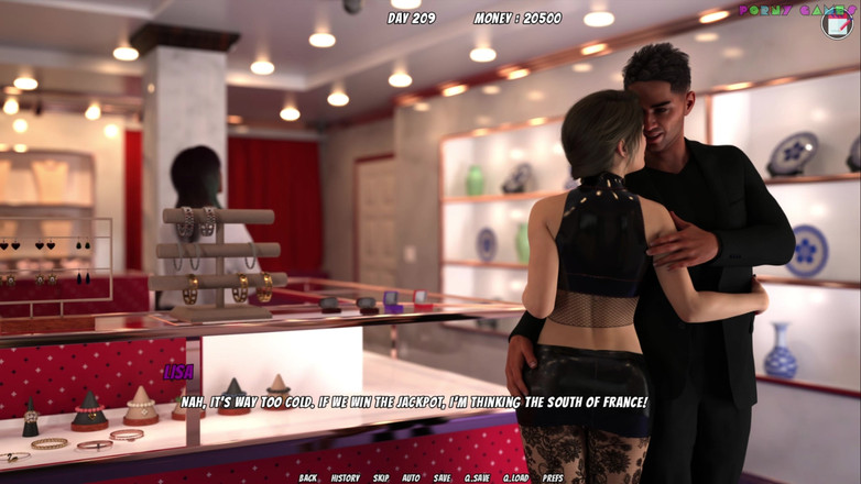 Porny Games: Lisa कुल जांच! Dragofinder Studio द्वारा - पति के सामने डैडी के साथ चुदाई38