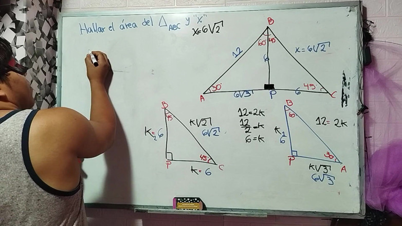 Rosaroja: 11 Trigonometria: esercizi del triangolo notevole