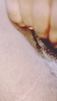 Lesbian Caught Fingering Herself
