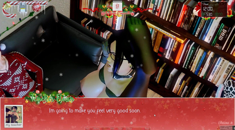 Cumming Gaming: Unlimited Christmas [Xmas Hentai porn play] ตอนที่ 7 - เสียวรูตูดคุณครูแน่นๆ ด้วยนิ้ว