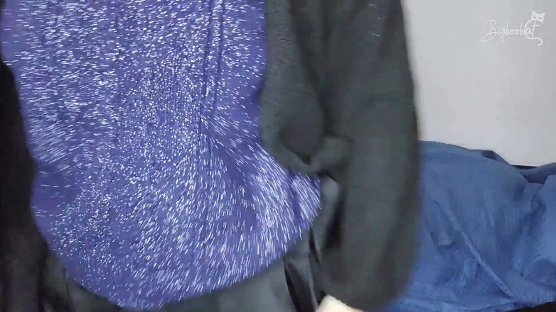 BigBoobCat: 내 큰 자연의 젖탱이와 유혹하는 보지 마스크로 날 봐줘