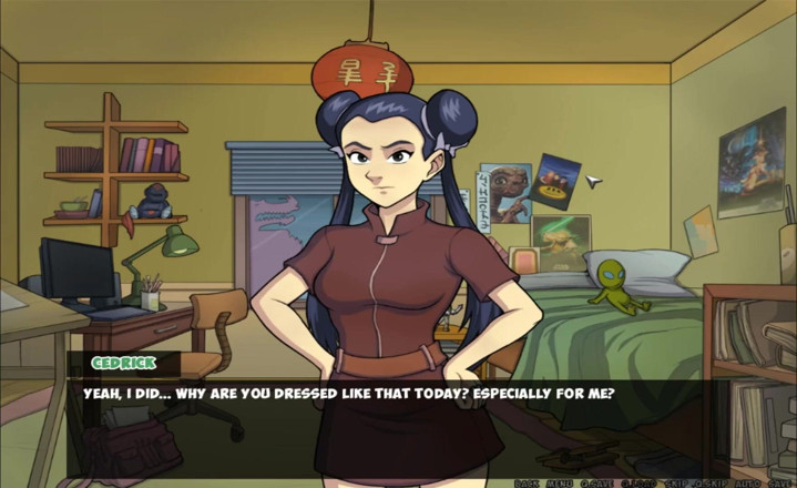 Hentai World: Asijská lovec čarodějnic má anál v jejím pokoji