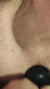 Orgasmo e dilatatore anale gonfiabile per mio marito porcello