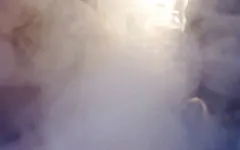 Jordan blows clouds and swallows