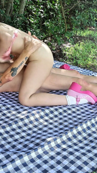 Bts - Filming a Hot Outdoor Sex Scene