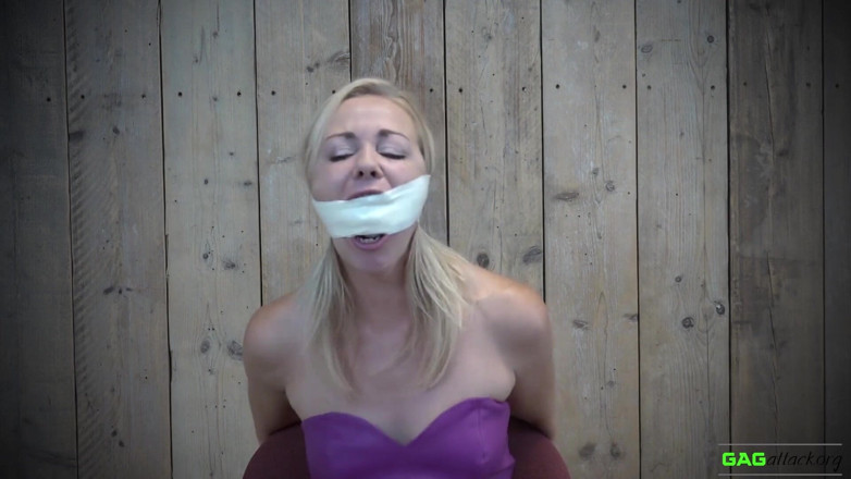 Gag Attack: Lucy - Microfoam Tape Gags