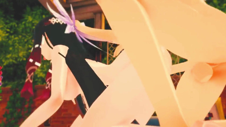 NSFWOtaku: 原神 - コロンビーナ ハードコアセックスシーン - エーテルとの3D変態アニメーション