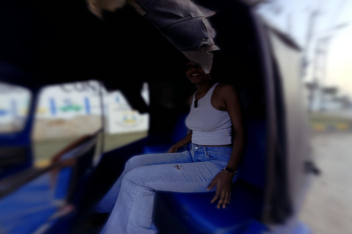 Lust World VR: Tuktuk Raw Black Teenager Gags on BBC in POV - 8K 60fps