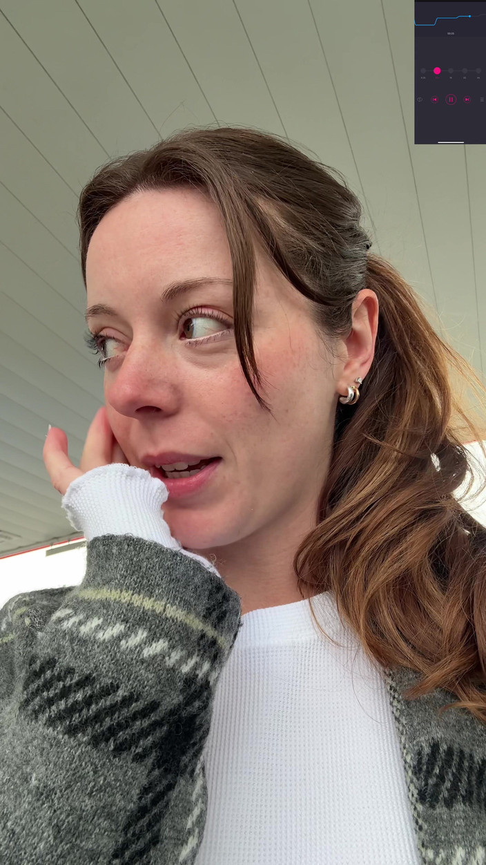 Nadia Foxx: Proberen niet te hard klaar te komen terwijl ik mijn...