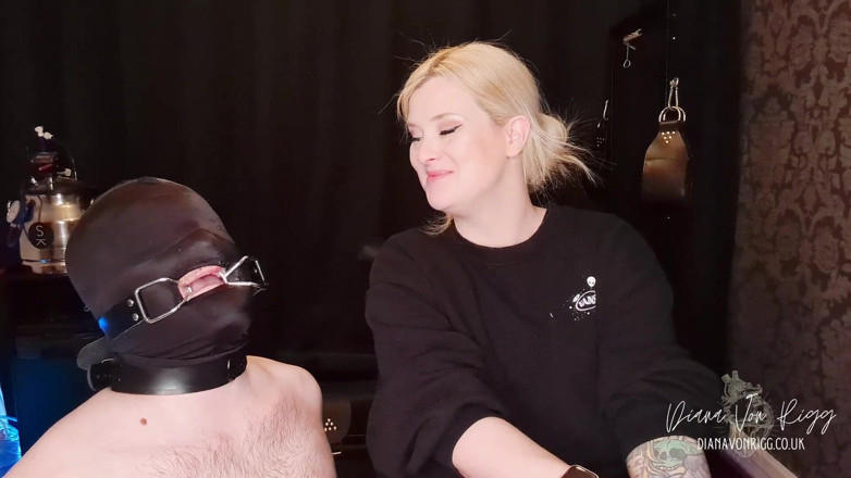 Diana Von Rigg: Hogtie Struggle for My Spit