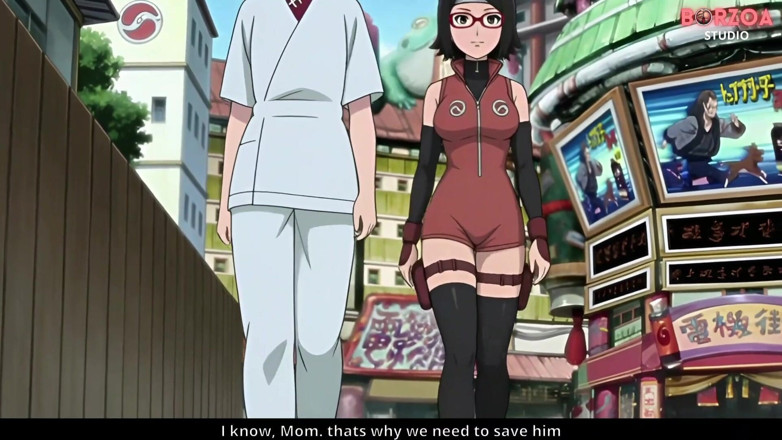 Borzoa: Naruto Sakura izlerken Sarada'yı sikiyor ve döllüyor, Boruto'ya ihanet etti (sansürsüz...