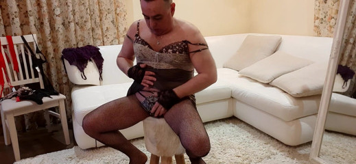 Dantist crossdresser: Moje sladká klitoris, část # 3