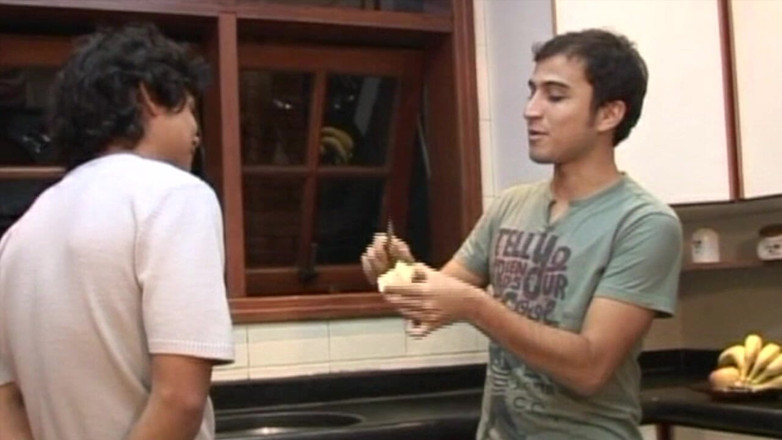 THE BIG BULGE STUDIO: Latino Boy Fucking Bareback for Exhib Sex