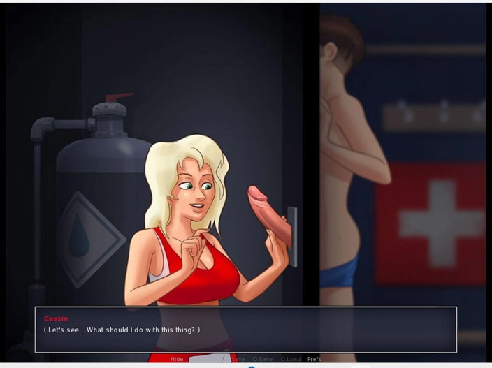 XXX Games Bunk: Summertime Saga 게임플레이 GILF 섹스 장면과 글로리홀 오럴