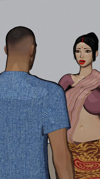 La moglie stava facendo sesso con il vicino