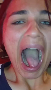 Cleopatra Gets a Cum in Her Mouth and Swallows It