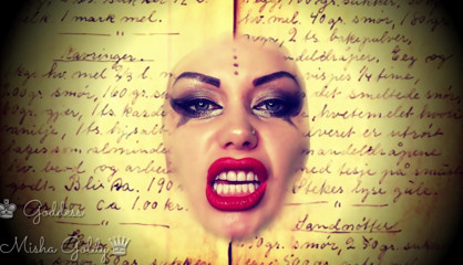 Goddess Misha Goldy: Goddess in captivity of book of JOI