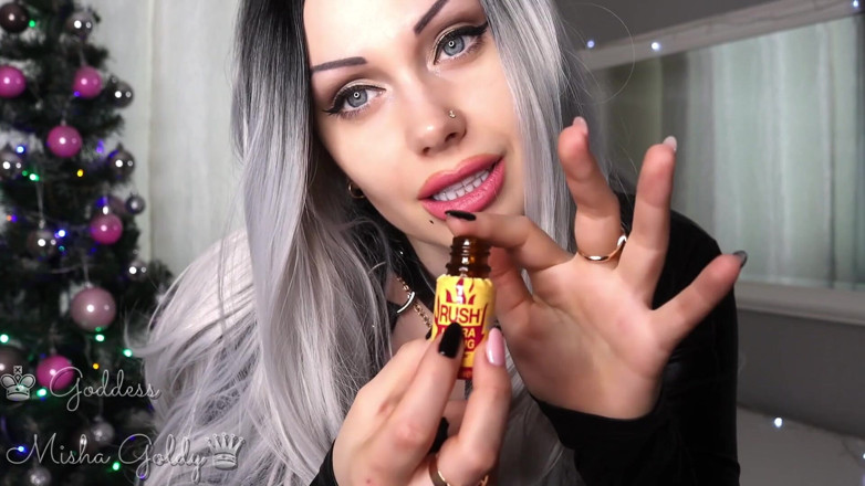 Goddess Misha Goldy: ¡Correte y profundiza en tu adicción a oler sacudidas!