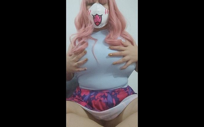 Emily-Chan: I Play with My Pussy and My Big Tits, Masturbating.
