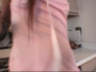 Spungy Gunk Films: Hot waitress tied up in her kitchen