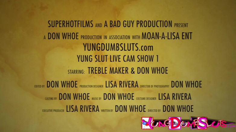 Super Hot Films: *Throwback* Yung slut cums hard with purple toy