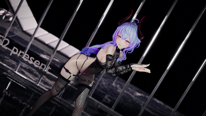 MikuMotion: Super butik [MMD] Succubus Ganyu Nicebody dance