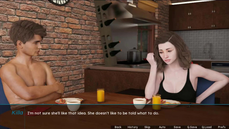 Visual Novels: Summer Scent bahagian 5 (laluan adik tiri)