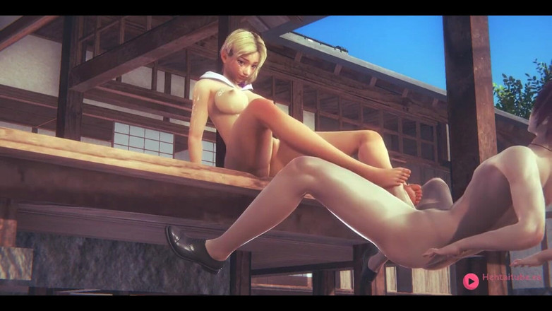 HentaiTubes: Spiderman Hentai - Gwen Footjob a anál