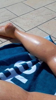 Selena's Naked Outdoor Posing and Pleasure
