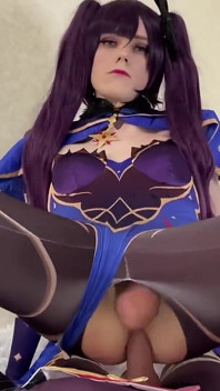 Anime Girl Training My Ass with Strap on Femdom