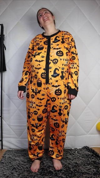 Lingerie Review: Noua mea pijama de Halloween de la Shein