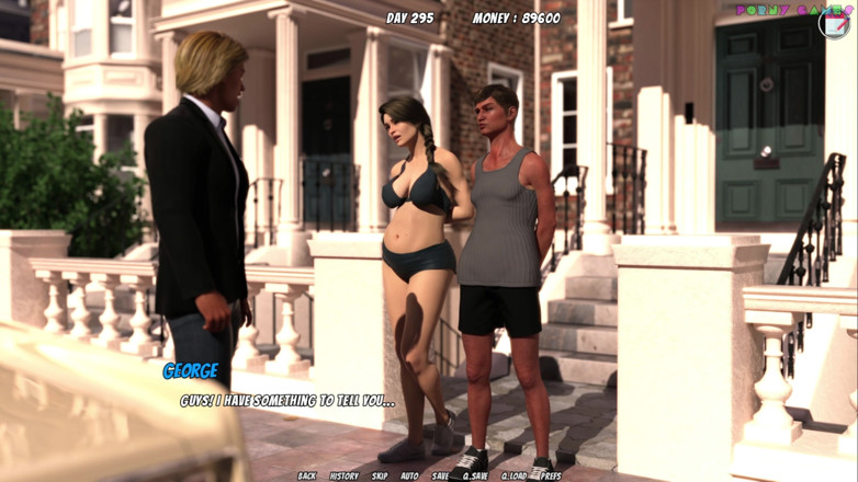 Porny Games: Lisa Total Investigation! oleh Dragofinder Studio - Creampie di Taman, Ayah...