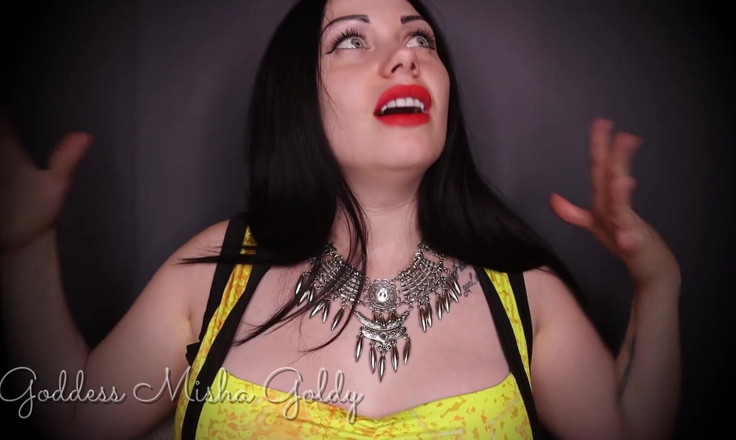 Goddess Misha Goldy: Buy this video if you are love to send dick...