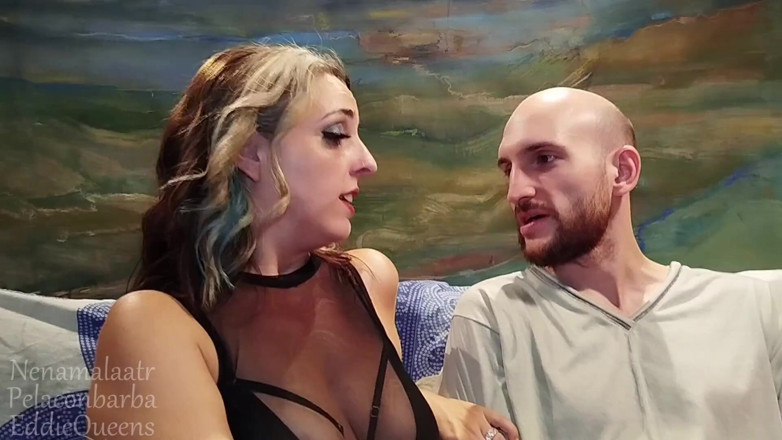 Eddie Queens: Gangbang de Valentin con doble penetración