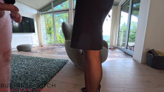 Business Bitch: गोरा सचिव बॉस के साथ क्रीमपाइ सेक्स के लिए नए मोज़े पहनता है - व्यापार कुतिया