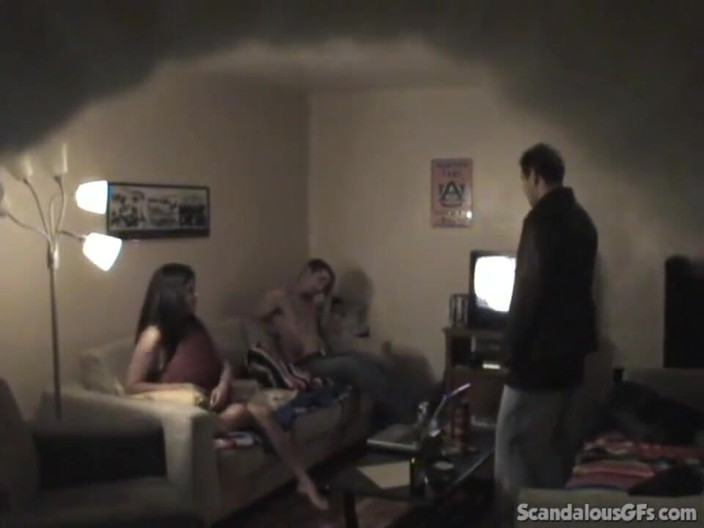Scandalous GFs: Namorada gostosa e com tesão gosta de uma noite com...