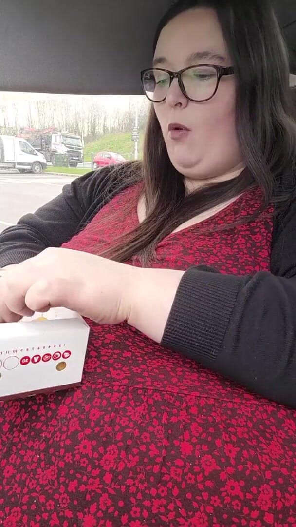 SSBBWLadyBrads: LadyBrads vs burger king