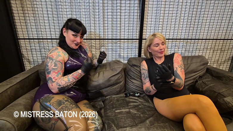 MistressBaton: Çifte domme el arabası yumruk sokma
