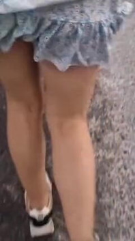 Walking with My Slave Bitch!