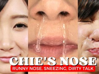Japan Fetish Fusion: Osservazione del naso e sega con dildo naso runny by...