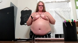 Your Teacher Gives You JOI in Her Office and Reveals That You Got Her Pregnant!