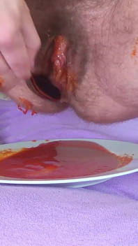Coño en salsa de chile caliente