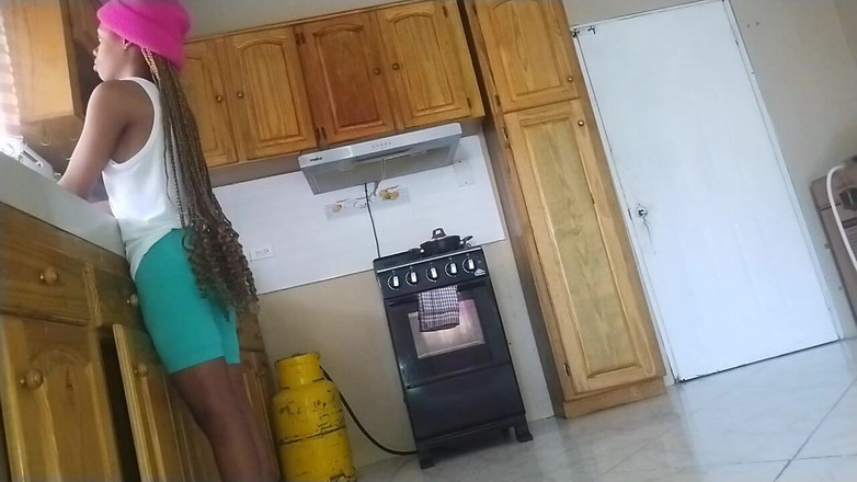 Sky dre: No!! I Need to Do the Dishes. Step Stepsister Swallow...