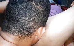 Pussy Licking and Moaning Like Never Before on My Stepbrother's Lips