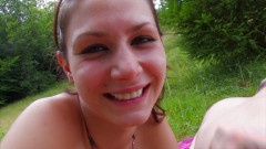 CBD Media: Very cute Irish teen girl gets her perfect tiny pussy...