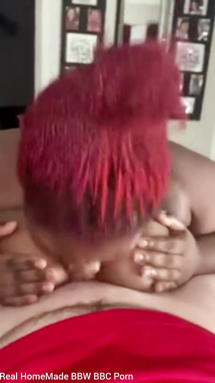 Super sexy ebony cuties: On My Knees Bwc Titfuck Blowjob Slapping His Cock on...