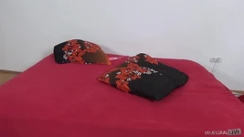 Porno Dan sedang melonggarkan dirinya di beberapa lengkungan latin yang sempurna.