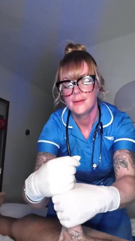 Real Home Nurse Lets Me Fuck Her!